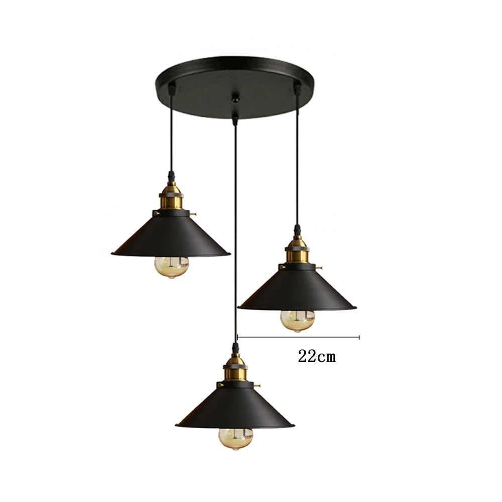 Vintage Edison Pendant Light – Industrial Retro Hanging Lamp
