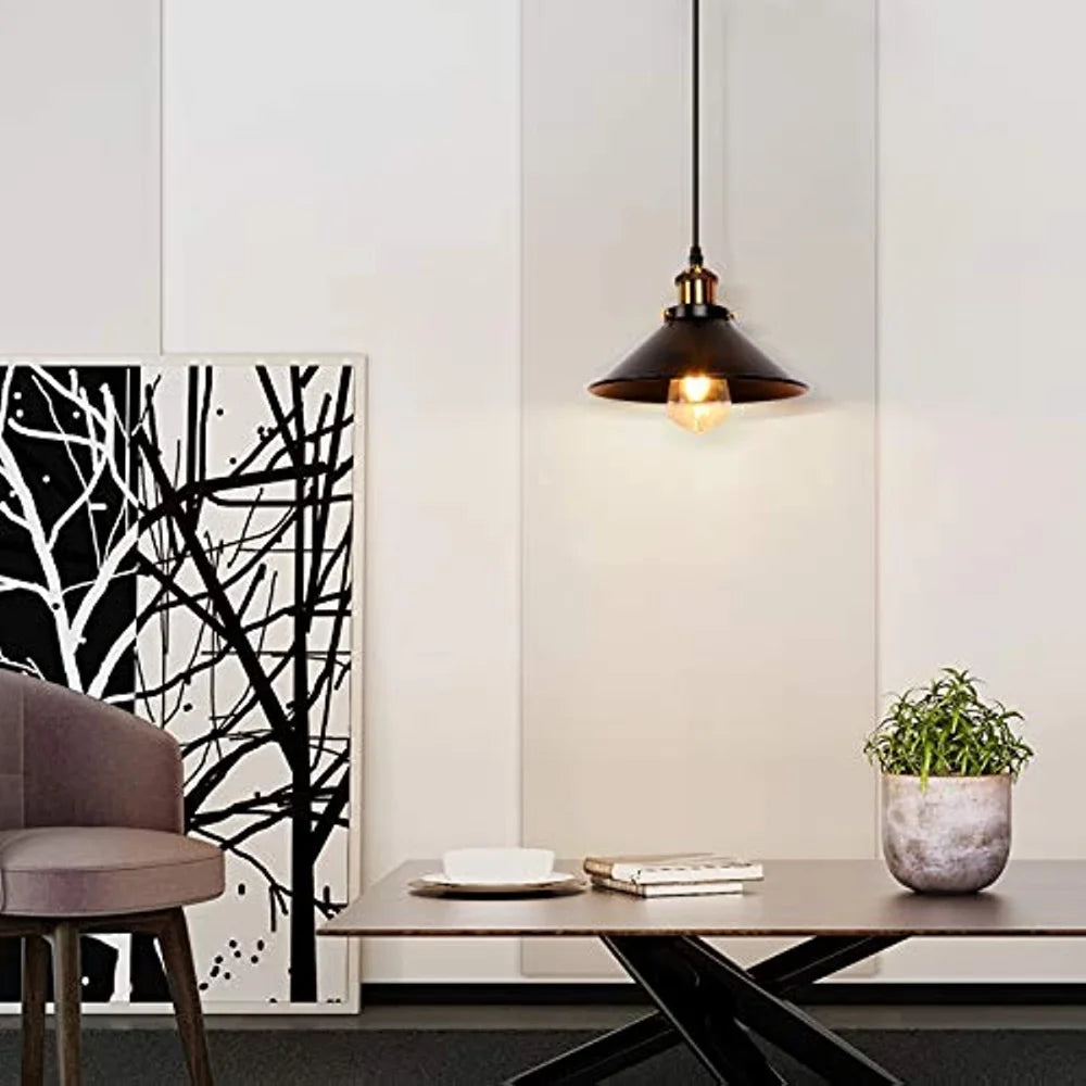 Vintage Edison Pendant Light – Industrial Retro Hanging Lamp