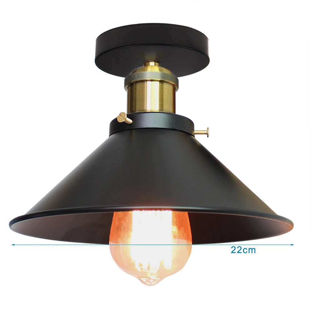 Vintage Edison Pendant Light – Industrial Retro Hanging Lamp
