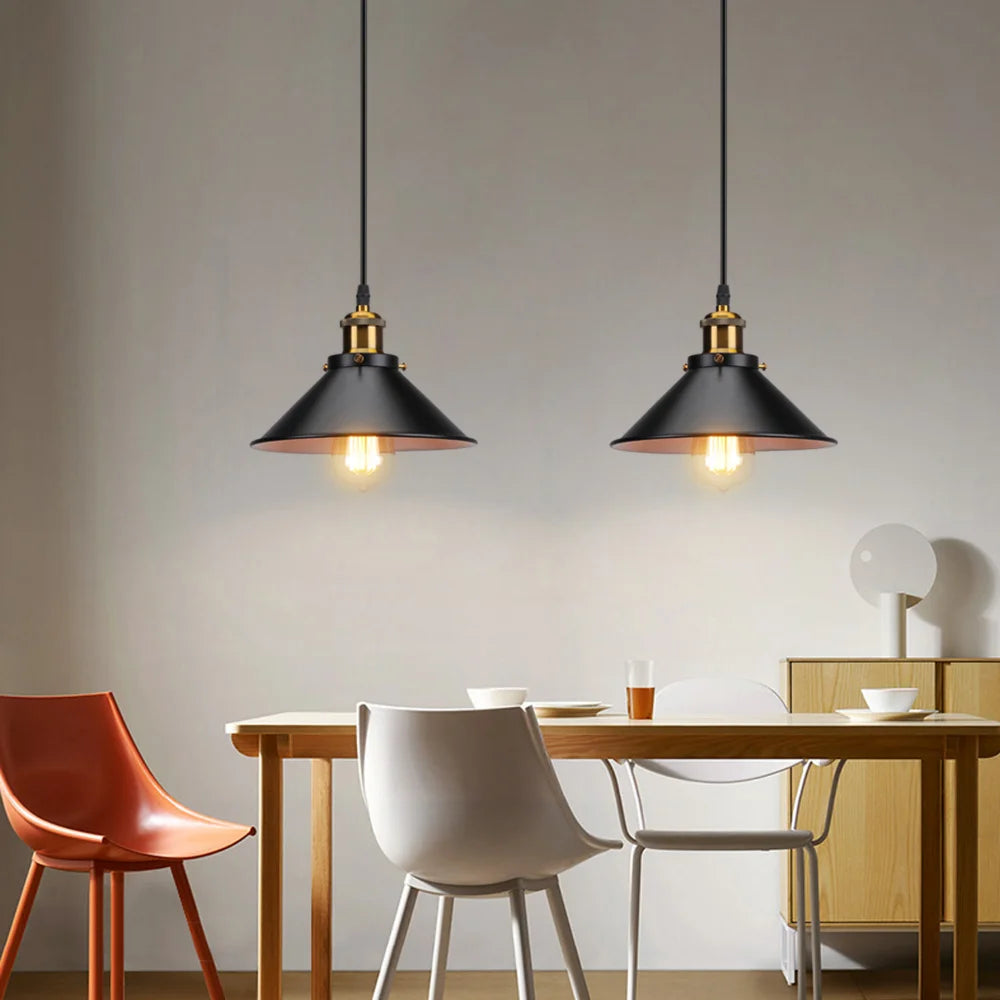 Vintage Edison Pendant Light – Industrial Retro Hanging Lamp