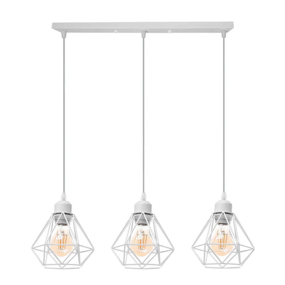 Vintage Iron Pendant Light – Modern Industrial Ceiling Lamp