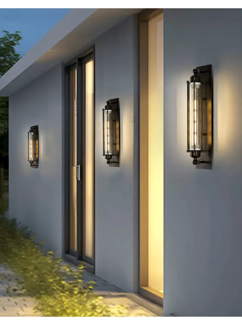 Retro Industrial Iron Wall Light – Loft & Bedroom LED Wall Lamp